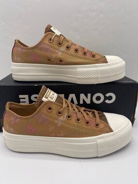 Converse CTAS Lift Ox Platform Sneakers Incensed Egret Grounded A17486F Low Top